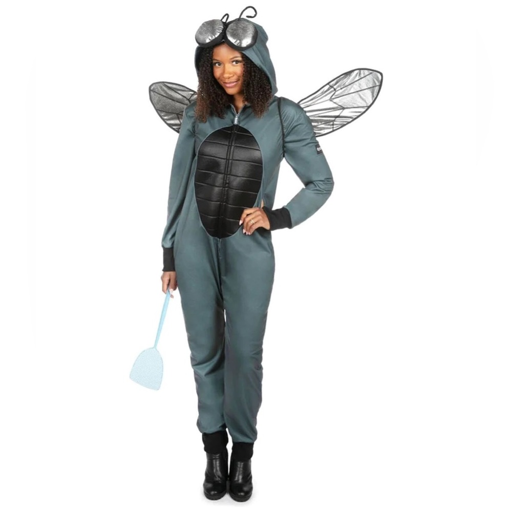 Tipsy Elves WOMEN'S FLY COSTUME size small, like new, missing wings